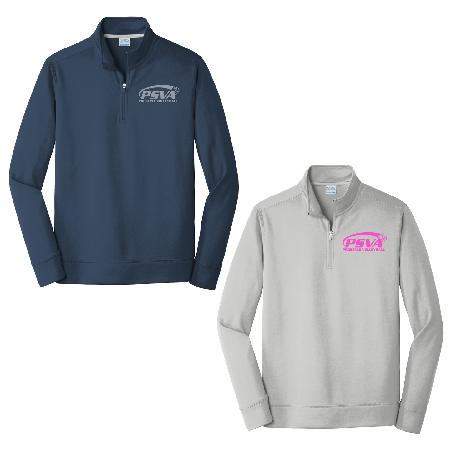 PSVA PERFORMANCE POLYESTER 1/4 ZIP