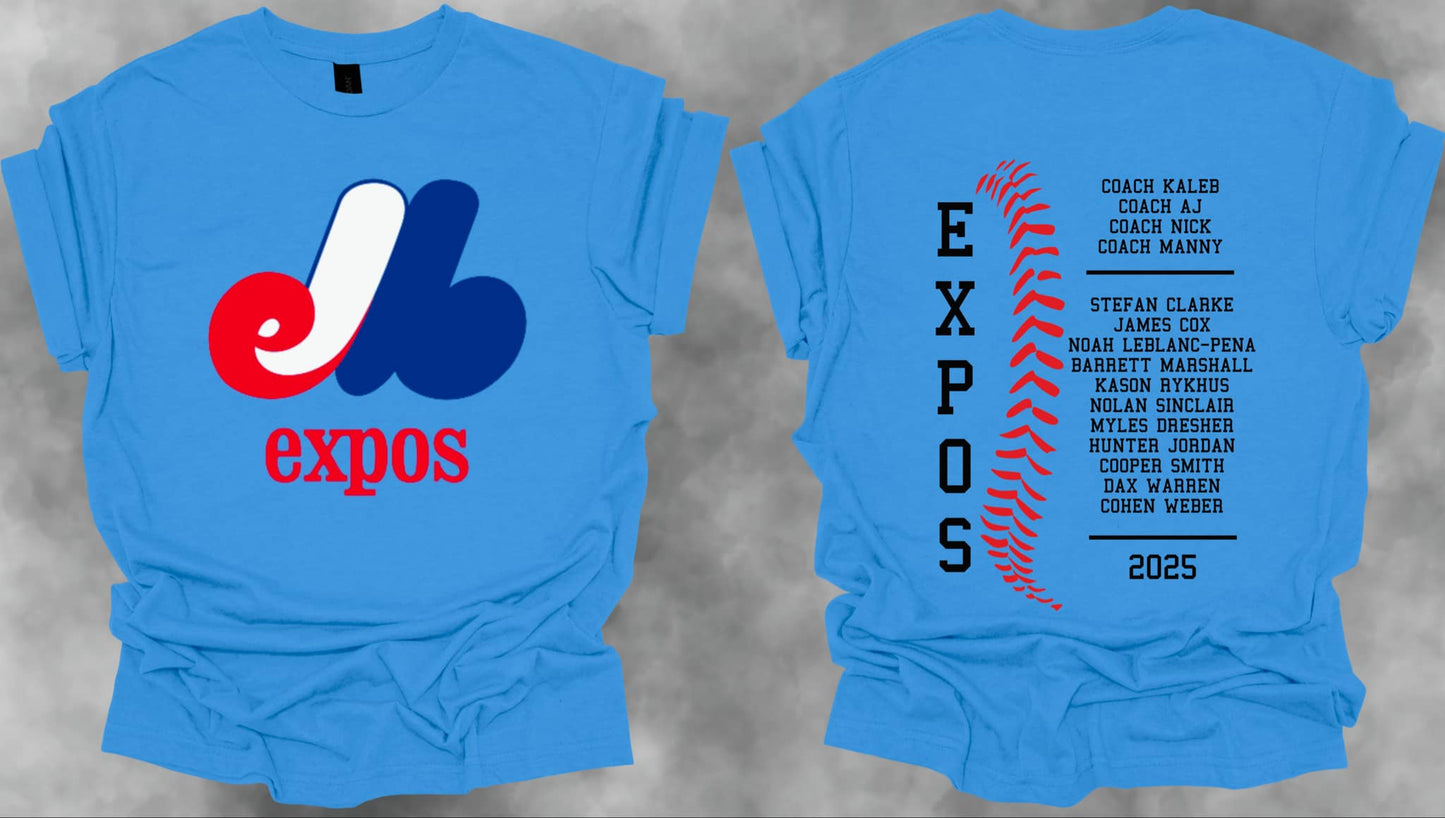Expos Full Front T-Shirt