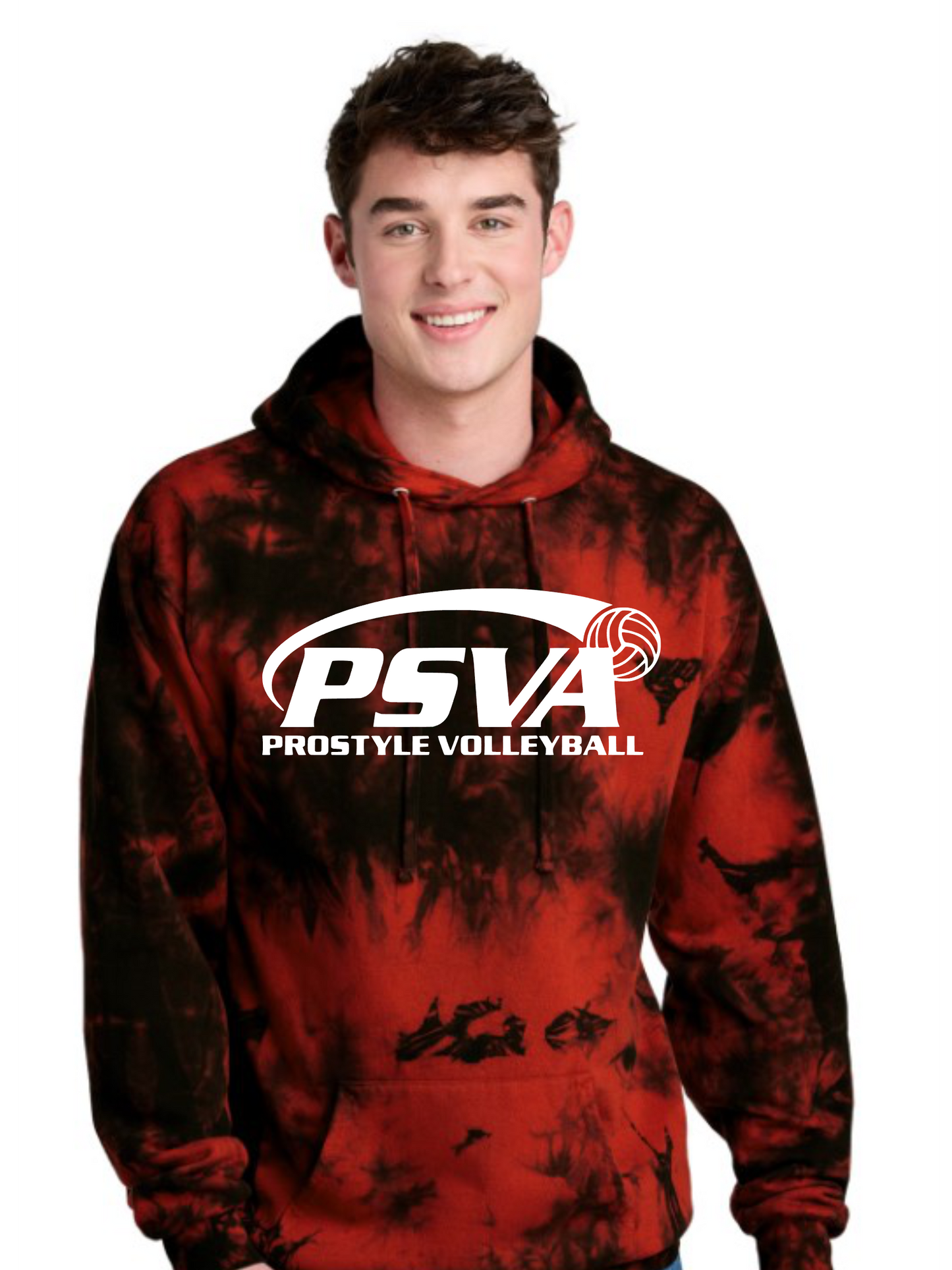 PSVA CRYSTAL TIE-DYE HOODIE