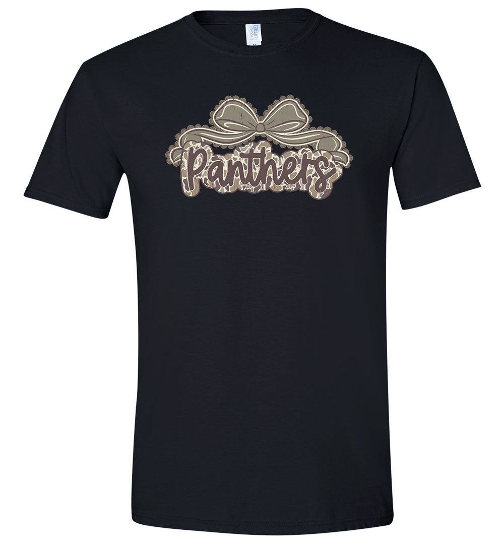 PANTHERS BOW CAMO T-SHIRT