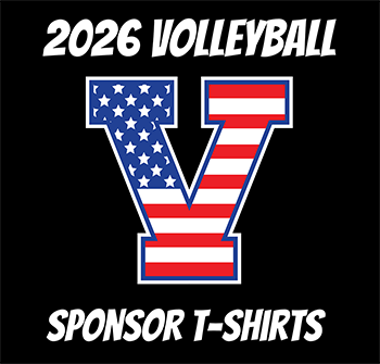 2026 Veterans Volleyball Sponsor T-shirt