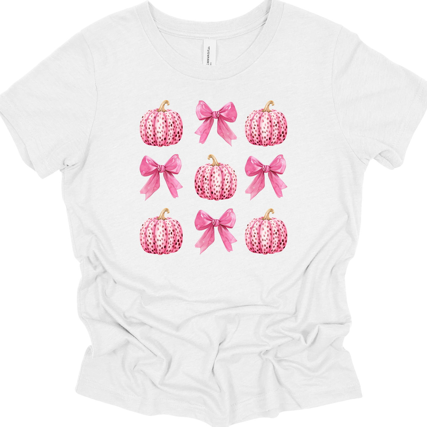 PINK PUMPKINS AND BOWS COQUETTE