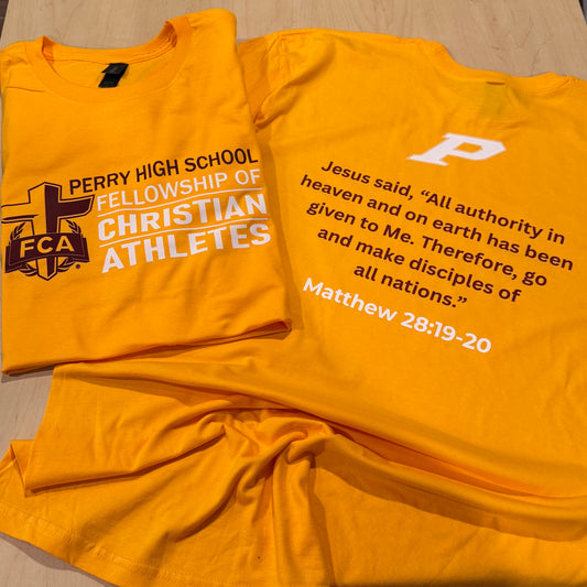 PERRY FCA T-SHIRT (Delivered to student at the school)