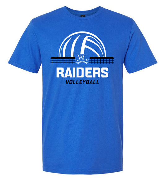 RAIDERS VOLLEYBALL NET T-SHIRT