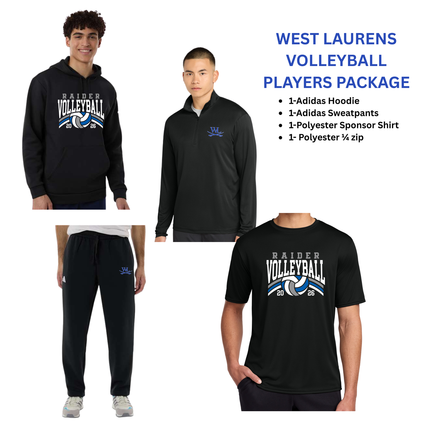 WEST LAURENS VB PLAYERS PACKAGE 2026