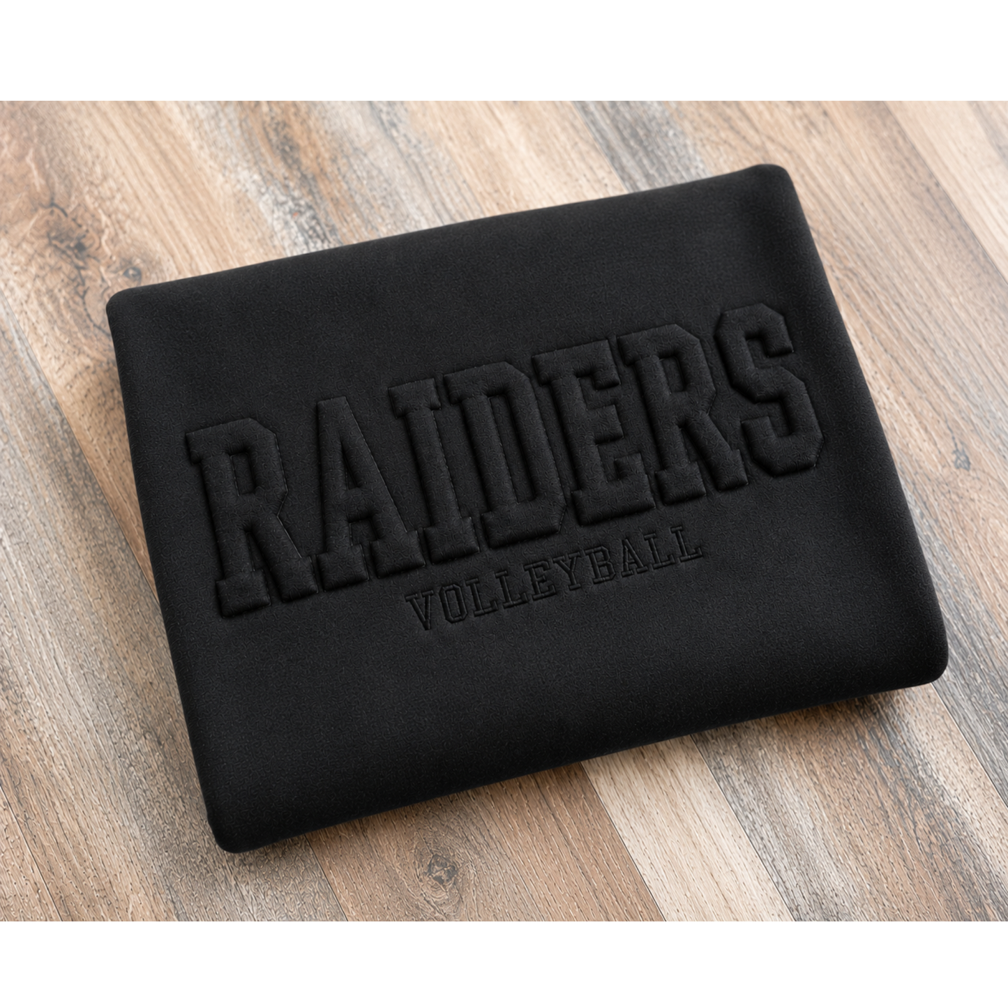 RAIDERS EMBOSSED EMBROIDERED VOLLEYBALL SWEATSHIRT