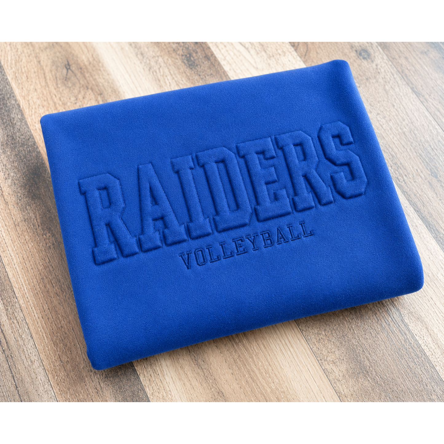 RAIDERS EMBOSSED EMBROIDERED VOLLEYBALL SWEATSHIRT