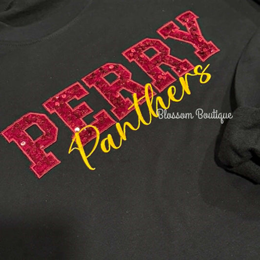 PERRY SEQUIN SWEATSHIRT