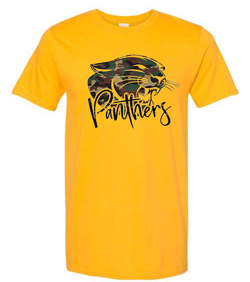 PANTHERS CAMO T-SHIRT